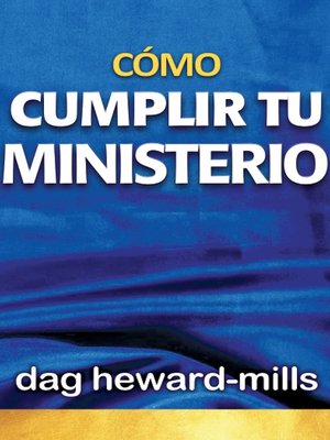 cover image of Cómo cumplir tu ministerio